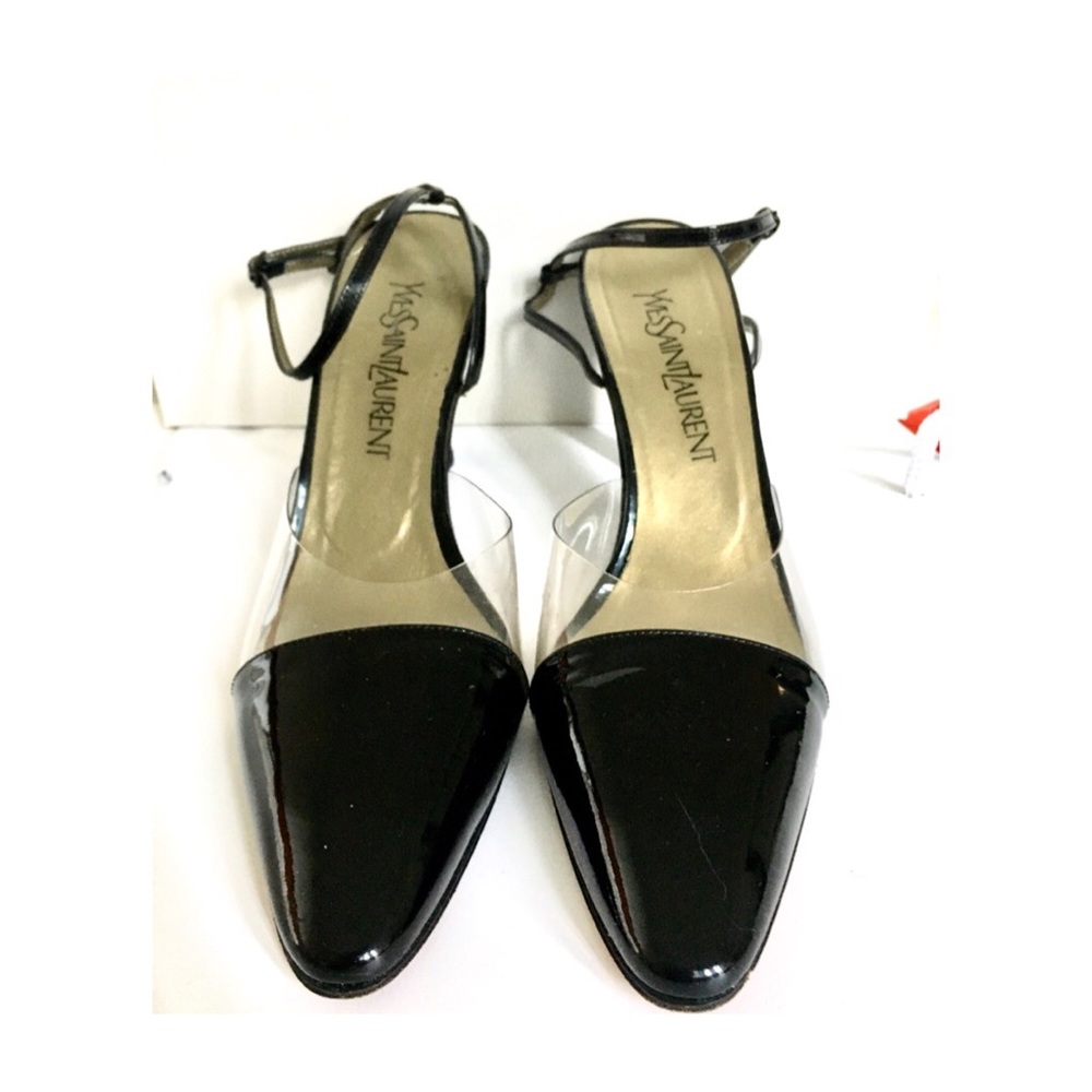 Vintage YSL PVC Pumps 9N (Fits US7)